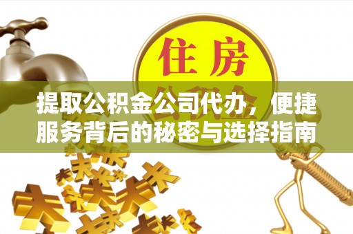 城固提取公积金公司代办，便捷服务背后的秘密与选择指南