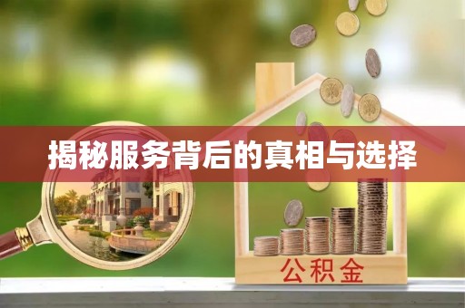 城固揭秘服务背后的真相与选择