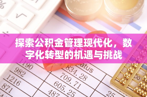 城固探索公积金管理现代化，数字化转型的机遇与挑战