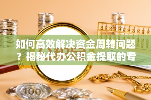 城固如何高效解决资金周转问题？揭秘代办公积金提取的专业服务