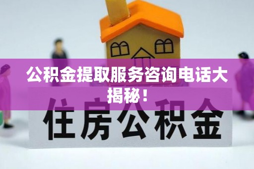 城固公积金提取服务咨询电话大揭秘！